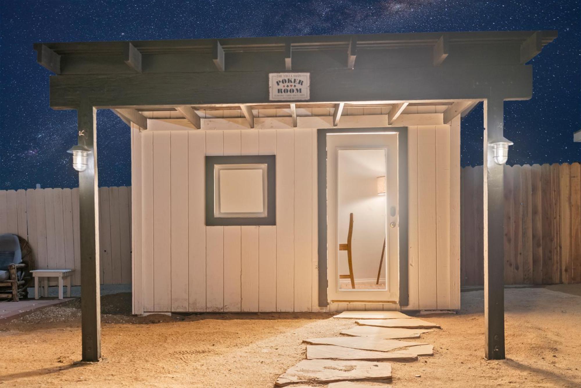 Private Jt Cabin - Ev L2 Station, Hammocks, Fire Pit, Bbq, Bocce Ball, Cornhole Yucca Valley Bagian luar foto